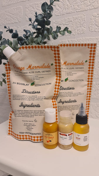 Orange Marmalade gel