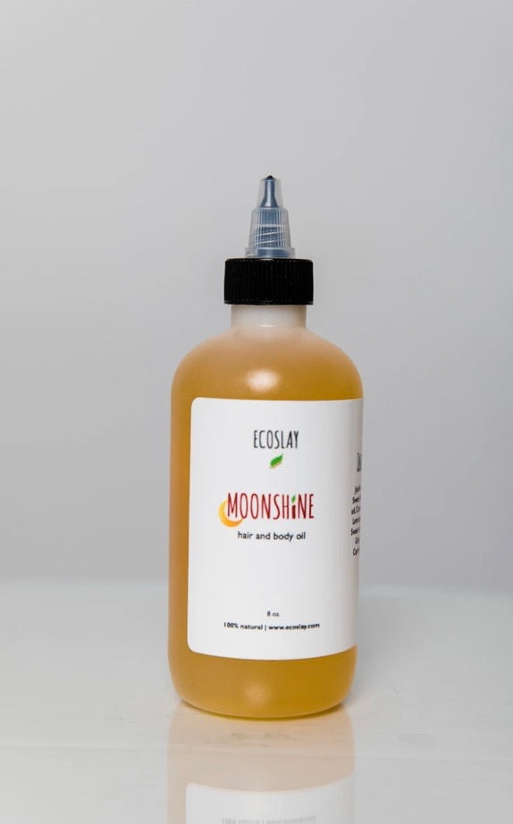 Moonshine hair oil